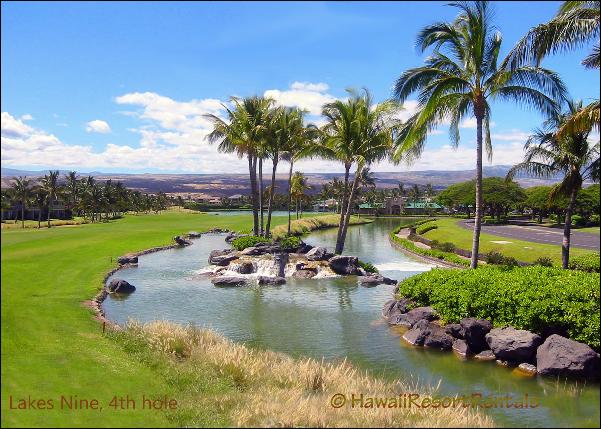 Lakes Nine, 4th hole, Waikoloa Beach Resort Golf